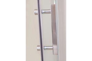 Luxe chromen handgreep  - Fraaie handgreep douchedeur