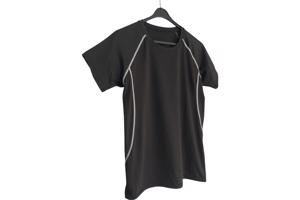 Stretchy sport shirt zwart XL