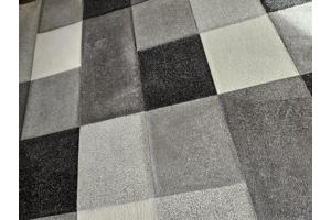 Vloerkleden, grijs, zwart, wit