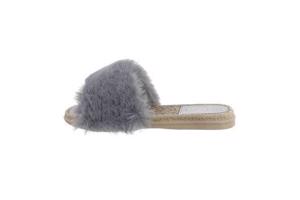 Givana Fluffy muiltjes - slippers grijs 39