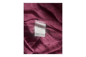 Offshoulder jurk roze XXL