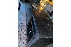 RVS Warmhoudkast + presentatieplaat