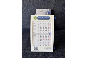 Draai kalender november 2024 t/m februari 2027 bureaukalende