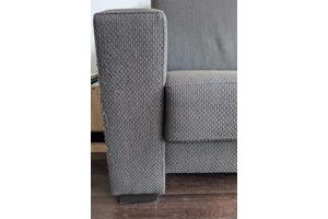 Donkerbruine 2,5-zits bank