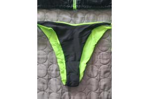 Bikini neon groen zwart L