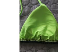 Bikini neon groen zwart L