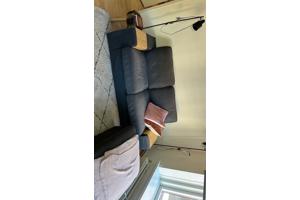 Mooie bank met of zonder poef