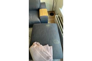 Mooie bank met of zonder poef