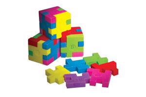 3x gum kubus puzzel 3x3cm