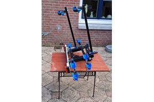 Een hele goede fietsendrager merk Tacx T2450 opklapbaar.