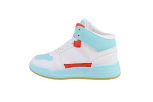 Hoge sneakers blauw rood 39