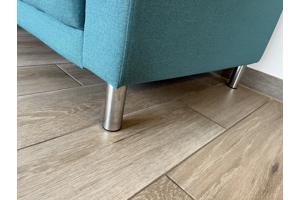 Nette stoffen hoekbank