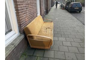 Vintage bank design maar moet gestoffeerd worden