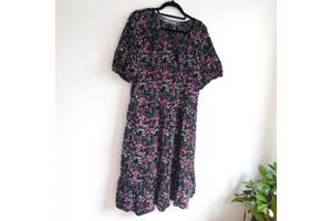 Miljuschka zomerjurk bloemen XXXL/46