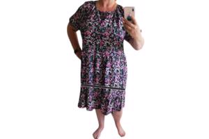 Miljuschka zomerjurk bloemen XXXL/46
