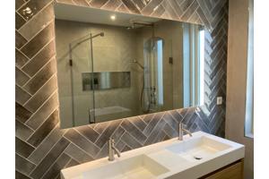 Cifre ceramica moon grey handvorm en visgraat tegel 7,5x30