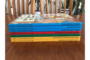 Hergé De avonturen van Kuifje serie 7 stuks Hardcover strips