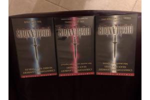 VHS Highlander deel 1 deel 2 deel 3 limited edition