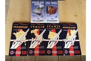 Atlassen v.d.wereld, benelux & europa v.d.panne tot zeebruge