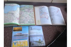 Atlassen v.d.wereld, benelux & europa v.d.panne tot zeebruge