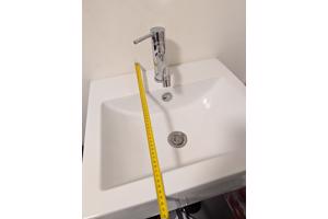 Wastafel wit zonder kraan