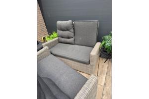2 x 2 zits tuin bankjes verstelbaar