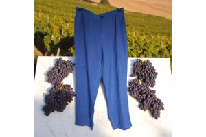 2 delig broekpak blauw XXL
