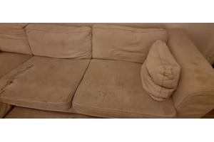 Gebruikte grote hoekbank