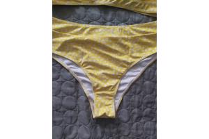 Bikini geel bloemetjes XL