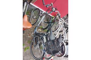 Oude elektrische fiets