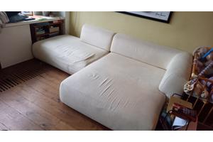 Grote, moderne hoekbank