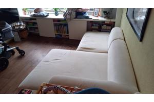 Grote, moderne hoekbank