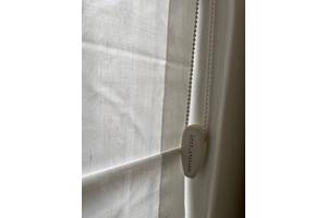 Mooi vouwgordijn gebroken wit