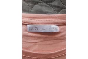 Glo-story t-shirt roze tijger M/38