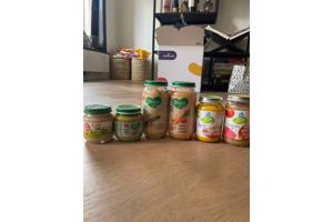 Babyvoeding potjes (fruit en groente van de AH)