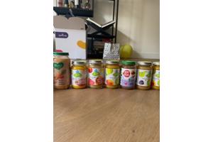 Babyvoeding potjes (fruit en groente van de AH)