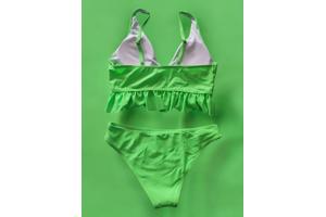 bikini 2 delig opvallend groen M