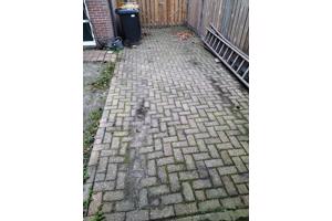 +-25m² oprit stenen