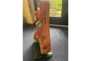 Keramiek kunstwerk