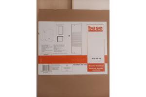 Douche zijwand en draaideur