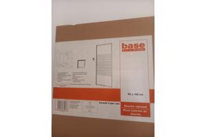 Douche zijwand en draaideur