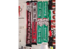 Feyenoord sjaals, sleutel hangers, lichtgevende Wandboard, v