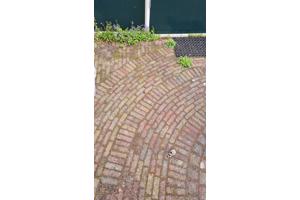 Gebruikte waaltjes tuin