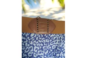 Korte broek blauw wit M/L