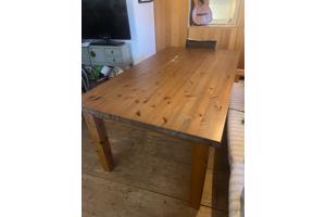 Houten tafel