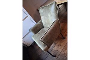 Stoelen 4 stuks (mosgroen)