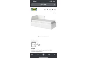 IKEA 1-2 persoonsbed Flekke