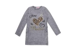 Seagull lange sweater panterprint you perfect glitter donker