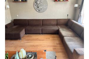 Hoekbank met loungedeel