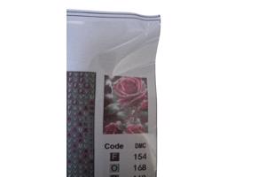 nr 13 Diamond Painting rozen 50x40cm (vierkant)